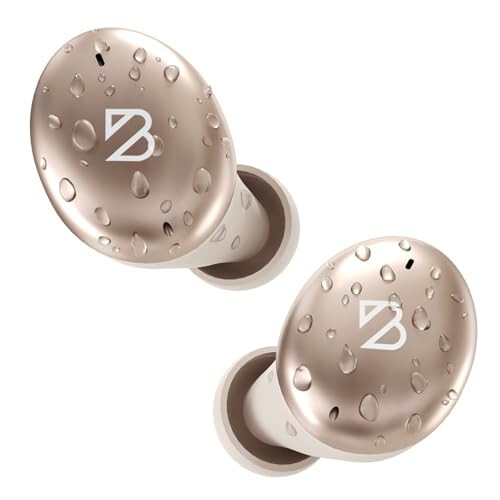 Tempo 30 Wireless Earbuds for Small Ears with Premium Sound, Comfortable Bluetooth Ear Buds for Women and Men, Gold Earphones for Small Ear Canals with Mic, IPX7 Sweatproof, Long Battery, Loud Bass - 8