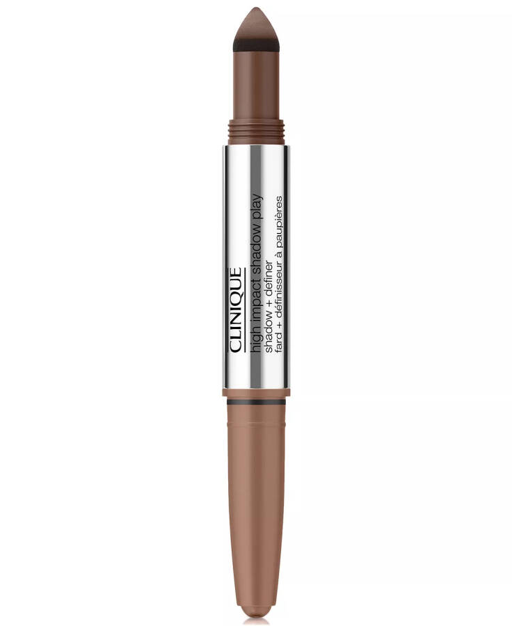 Тень для век High Impact Shadow Play Shadow + Definer, 0,14 унции Double Latte - 1