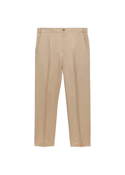 Tencel Linen Pleated Pants - 21