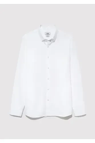Tencel TM White Shirt Slim Fit / Narrow Cut 021157 - 8