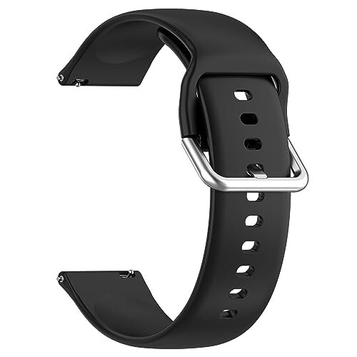 TenCloud 5 Pack Bands Compatible with TOOBUR IDW17 IDW13 IDW19 Women Men Soft Silicone Wristband Replacement Strap for Smart Watch IDW17 - 3