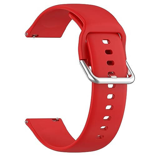 TenCloud 5 Pack Bands Compatible with TOOBUR IDW17 IDW13 IDW19 Women Men Soft Silicone Wristband Replacement Strap for Smart Watch IDW17 - 4