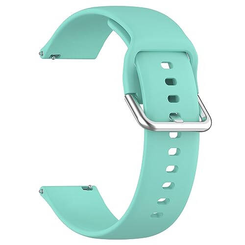 TenCloud 5 Pack Bands Compatible with TOOBUR IDW17 IDW13 IDW19 Women Men Soft Silicone Wristband Replacement Strap for Smart Watch IDW17 - 5