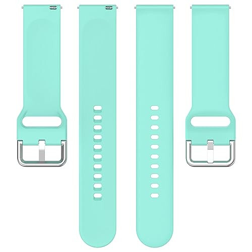 TenCloud 5 Pack Bands Compatible with TOOBUR IDW17 IDW13 IDW19 Women Men Soft Silicone Wristband Replacement Strap for Smart Watch IDW17 - 7