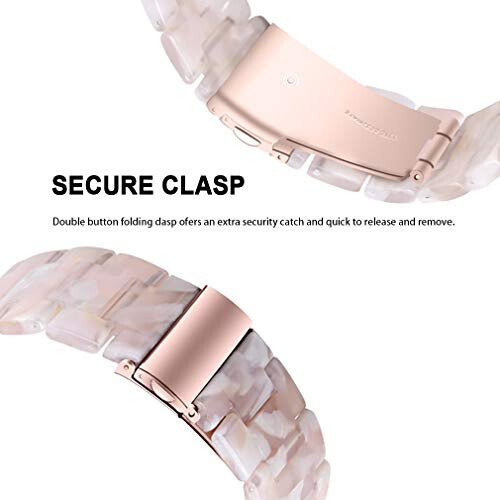 TenCloud Resin Watch Band for Fitpolo Smart Watch IDW13 Smartwatch Bands Lightweight Wristband Compatible with Fitpolo Smart Watch 1.8