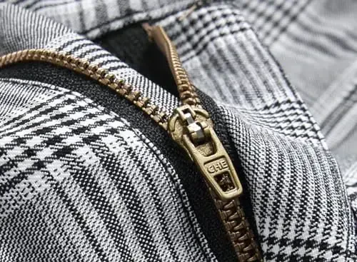 TENGINE erkaklar uchun katakli shim, erkaklar uchun tor stretch tor Chino Golf Business kundalik shim - 4