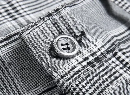 TENGINE erkaklar uchun katakli shim, erkaklar uchun tor stretch tor Chino Golf Business kundalik shim - 5
