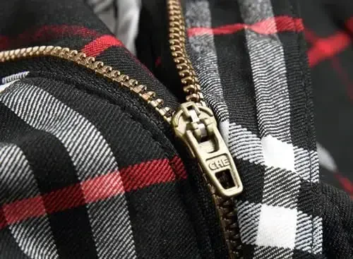 TENGINE erkaklar uchun katakli shimlar, erkaklar uchun tor strechli tor chiziqli chinos golf biznes ko'ylagi kundalik shimlar - 5