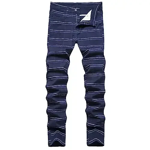 TENGINE erkaklar uchun katakli shimlar, erkaklar uchun tor stretch tor shimlar Chinos Golf biznes ko'ylagi kundalik shimlar - MODAZONE