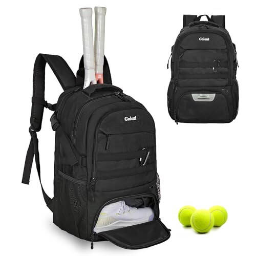 Tennis Bag for Men Women 2 Racket Backpack - 1