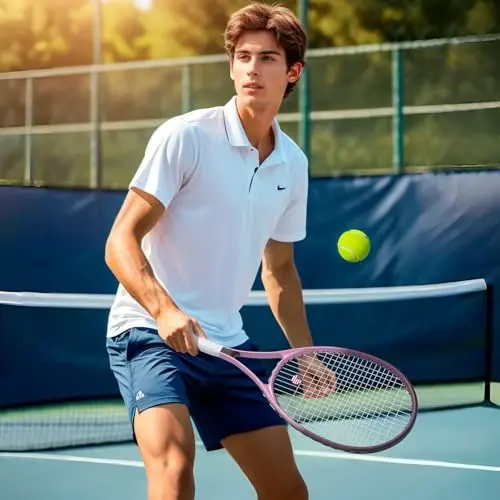 Tennis kattalari uchun raketkalar 27 dyuymli tennis raketkalari to'plami Tennis raketkasi Tennis to'plari Overgrips Titrashni yutuvchi Tennis sumkasi - 6
