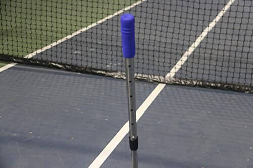 Tennis murabbiylari va o'yinchilari, maktablar va klublar uchun tennis to'pi hopper, tennis kort uskunalari/aksessuari (55 ta to'p sig'imli g'ildirakli aylanish) - 6