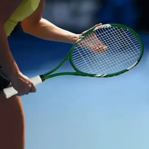 Tennis Raketkalari 2 O'yinchi Yangi Boshlanuvchilar uchun Dam Olish, Oldindan Tortilgan 27 Dyumli Yengil Kattalar Raketka To'plami Ayollar Erkaklar uchun Tennis to'plari, Ustki tutqichlar va Olib yurish sumkasi - LAYWAY (1)