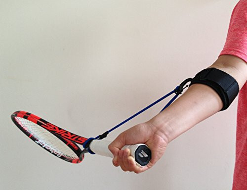 Tennis Swing Wrist Training Aid for Forehands, Backhands, Volleys and Serves - PermaWrist - 2