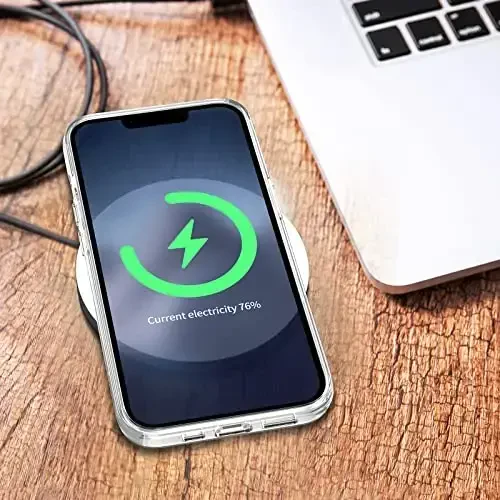 TENOC iPhone 15 Plus bilan mos keladigan telefon g'ilofi, zarbaga chidamli himoya bamperi, 6,7 dyuym uchun ingichka shaffof g'ilof - 4