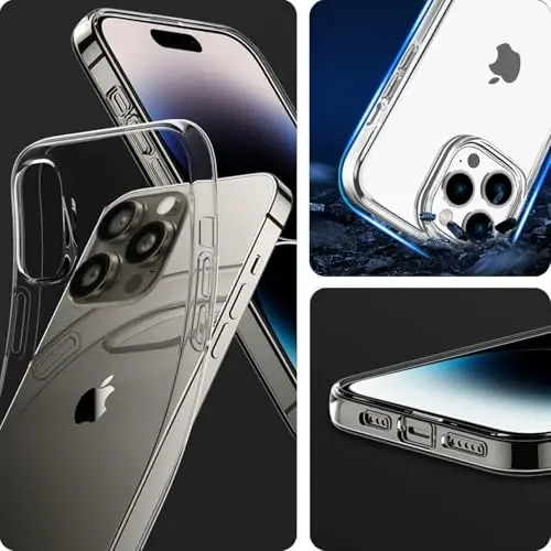 TENOC Phone Case Compatible with iPhone 16 Pro Max, Clear Case Shockproof Protective Bumper Slim Cover for 6.9 Inch - 3