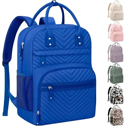Tenot Diaper Bag Backpack Tote for Women Large Capacity, Baby with Insulated Pockets Multifunctional Bags For Girl Boy Waterproof Boys Girls Mama Maternity Travel Royal Blue 