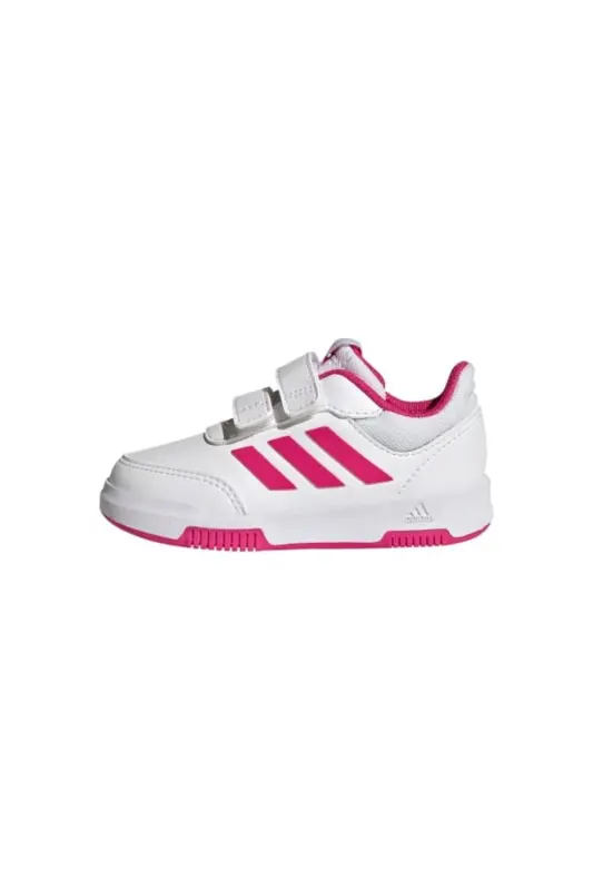 Tensaur Hook and Loop Shoes-Cloud White / Team Real Magenta / Core Black - 2