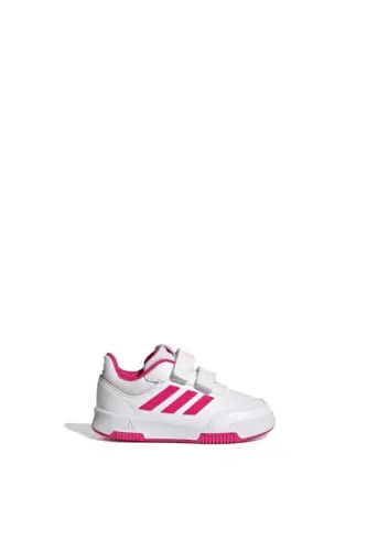 Tensaur Hook and Loop Shoes-Cloud White / Team Real Magenta / Core Black - 4