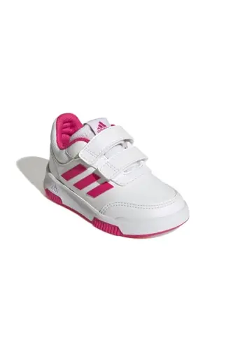 Tensaur Hook and Loop Shoes-Cloud White / Team Real Magenta / Core Black - 8