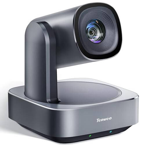 Tenveo VLoop 11X Optical Zoom PTZ Camera Conference Camera, USB3.0/HDMI FHD 1080P 60FPS, for Video Conferencing Live Streaming Church Services Worship Events Business Meeting, Red Dot Design Winner - 1