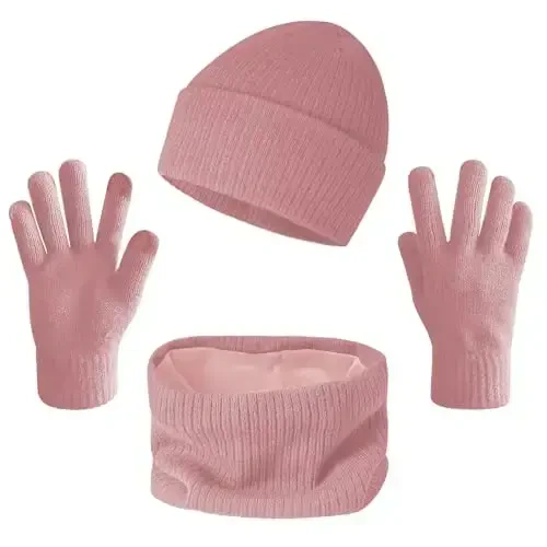 Теплый шарф для зимних женщин и мужчин, вязаный шерстяной петля бесконечности шарфы толстый и объемный утеплитель для шеи для холодной погоды U-SY-WS7 - 1