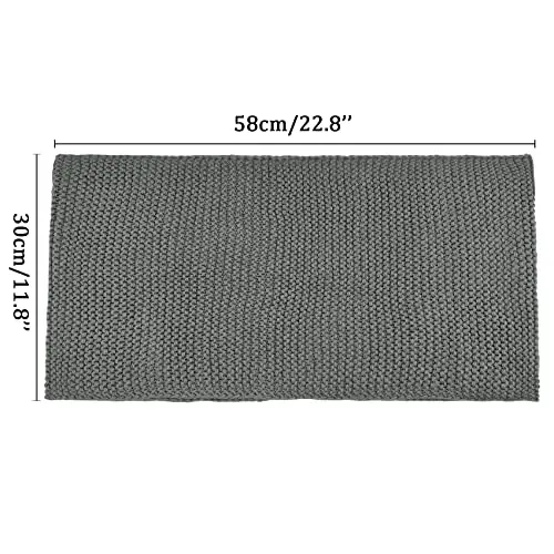 Теплый шарф для зимних женщин и мужчин, вязаный шерстяной шарф-снуд, толстый и объемный утеплитель для шеи для холодной погоды U-SY-WS7 - 3