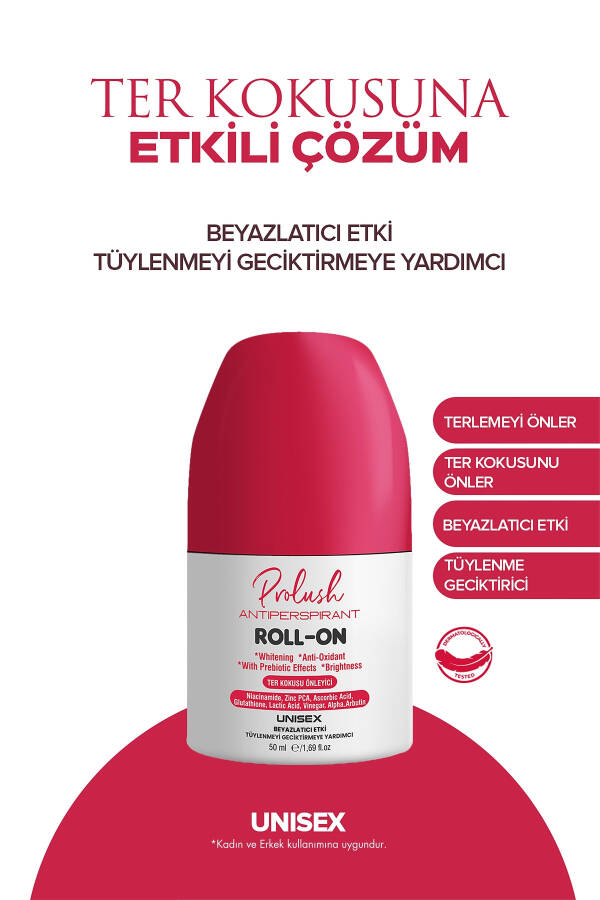 Terga ovqatlantiruvchi oqartiruvchi unisex roll-on - 1