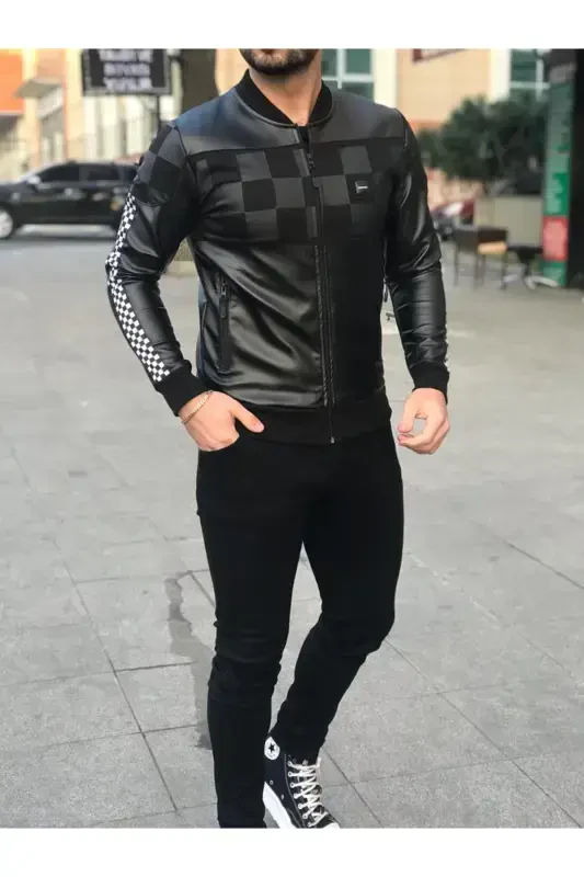 Teri kurtka - qora - RVS MODA