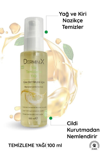 Terini tiklovchi va tozalovchi tozalovchi yog'i - DERMINIX (1)