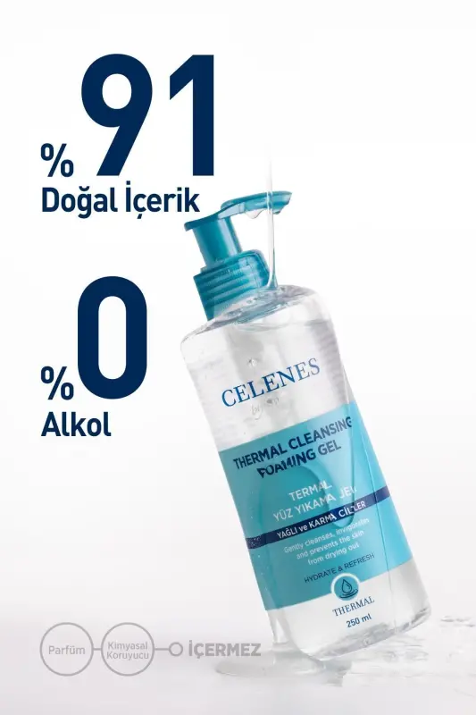 Termal Yuz Tozalash Geli 250ml Yog'li/Aralash - 2