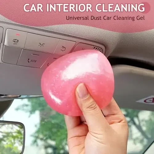 TeSabMi Car Cleaning Gel Car Cleaning Putty Car Putty Car Interior Cleaner Car Slime Car Detailing Kit Car Accessories Gifts for Men Women Stocking Stuffers - 2