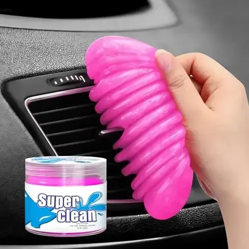 TeSabMi Car Cleaning Gel Car Cleaning Putty Car Putty Car Interior Cleaner Car Slime Car Detailing Kit Car Accessories Gifts for Men Women Stocking Stuffers - 1