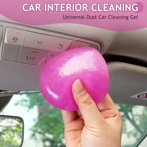 TeSabMi Car Cleaning Gel Car Cleaning Putty Car Putty Car Interior Cleaner Car Slime Car Detailing Kit Car Accessories Gifts for Men Women Stocking Stuffers - 2