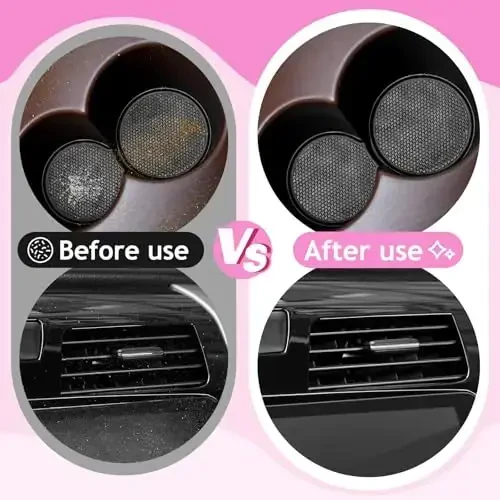 TeSabMi Car Cleaning Gel Car Cleaning Putty Car Putty Car Interior Cleaner Car Slime Car Detailing Kit Car Accessories Gifts for Men Women Stocking Stuffers - 5