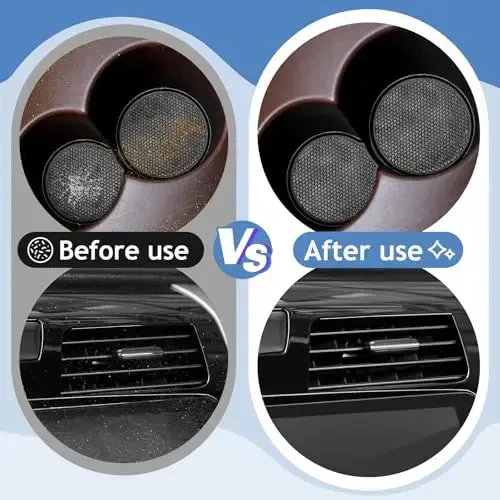 TeSabMi Car Cleaning Gel Car Cleaning Putty Car Putty Car Interior Cleaner Car Slime Car Detailing Kit Car Accessories Gifts for Men Women Stocking Stuffers Blue - 5