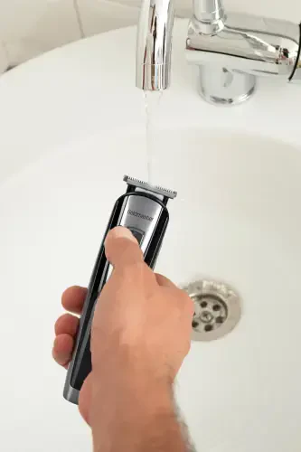 Tetra 11 in 1 Wet Dry Quick Charge Lithium Battery Steel Blade Travel Case Men's Grooming Set - 6