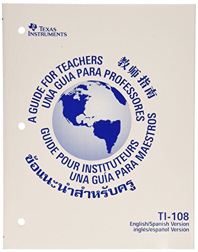 Texas Instruments TI-108 Solar Power Calculator/Teacher’s Kit (set of 10) - Texas Instruments (1)