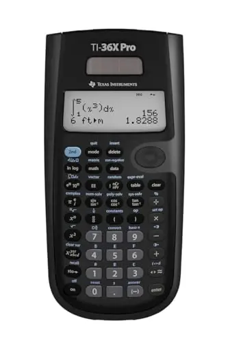 Texas Instruments TI-36X Pro Muhandislik/Ilmiy Hisoblagich | 9,7 Dyum | Qora - 4