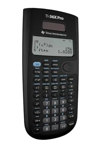 Texas Instruments TI-36X Pro Muhandislik/Ilmiy Hisoblagich | 9,7 Dyum | Qora - 6