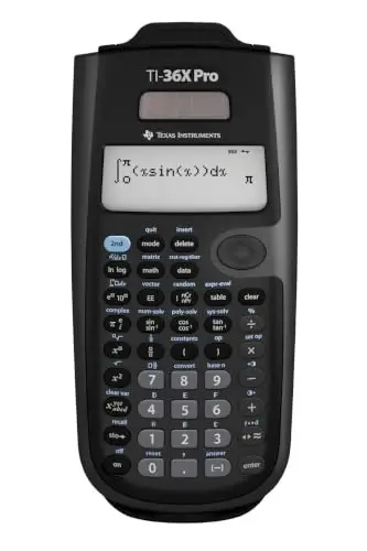 Texas Instruments TI-36X Pro Mühendislik/Bilimsel Hesap Makinesi | 9,7 İnç | Siyah - TEXAS INSTRUMENTS (1)