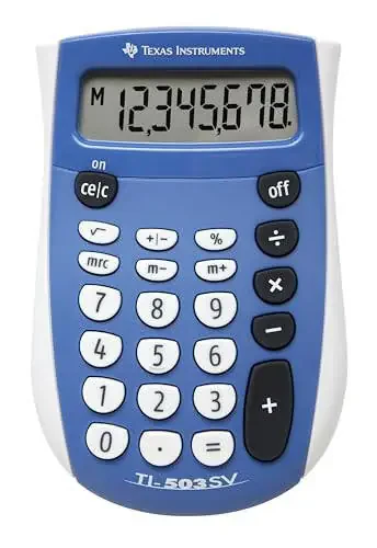 Texas Instruments TI-503 SV Standard Function Calculator - 1