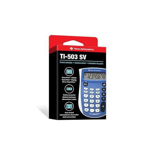Texas Instruments TI-503 SV Standard Function Calculator - 3