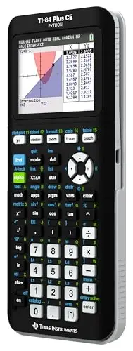 Texas Instruments TI-84 Plus CE Color Graphing Calculator, Black - 4