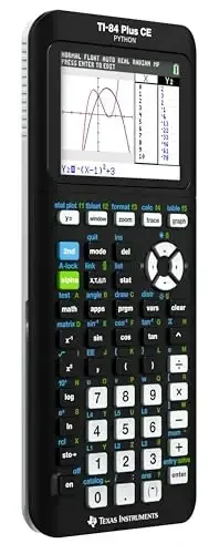 Texas Instruments TI-84 Plus CE Rangli Grafik Hisoblagichi, Qora - 3