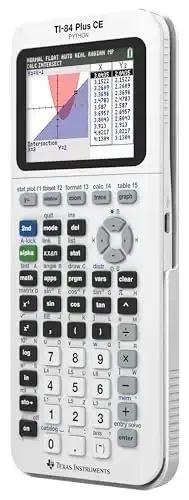 Texas Instruments TI-84 Plus CE Color Graphing Calculator, Bright White - 4