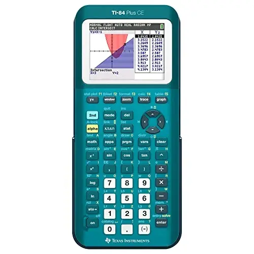 Texas Instruments TI-84 Plus CE Renkli Grafik Hesap Makinesi, Turuncu (Metalik) - 1