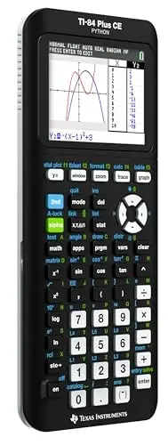 Texas Instruments TI-84 Plus CE Color Graphing Calculator, Black - 3