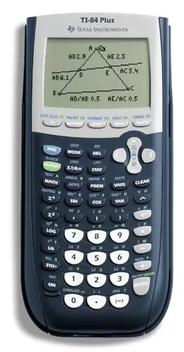Texas Instruments TI-84 Plus Graphics Calculator, Black 320 x 240 pixels (2.8
