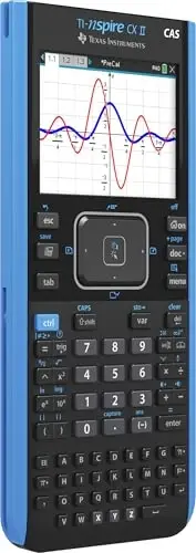 Texas Instruments TI-Nspire CX II CAS Rangli Grafikali Hisoblagichi O‘quvchilar uchun Dasturiy Ta’minot bilan (Shaxsiy Kompyuter/Mac) - 2